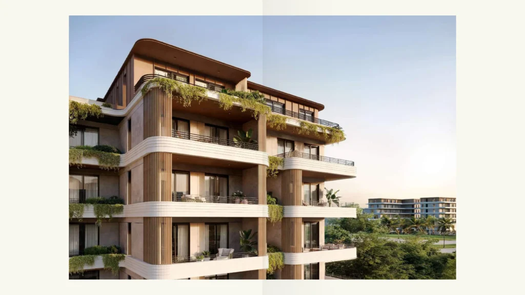 إطلالة وحدات كمبوند كريسنت ووك Crescent Walk