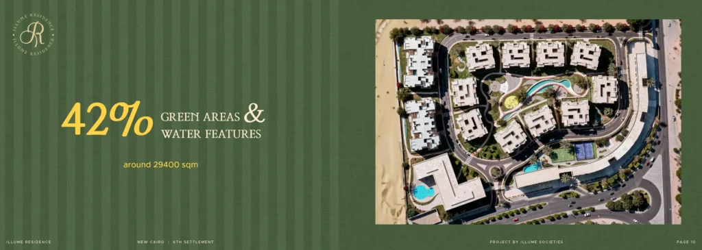 ماستر بلان كمبوند إيليوم ريزيدنس التجمع السادس Illume Residence New Cairo