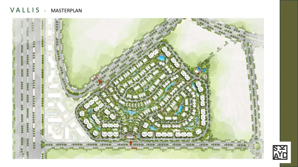 Vallis New Cairo Compound Master Plan